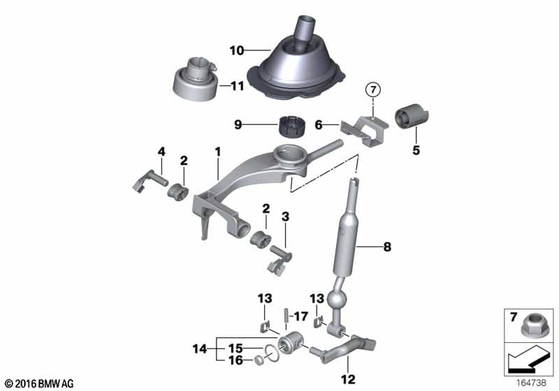 Schakeling handg.transmissie/diesel