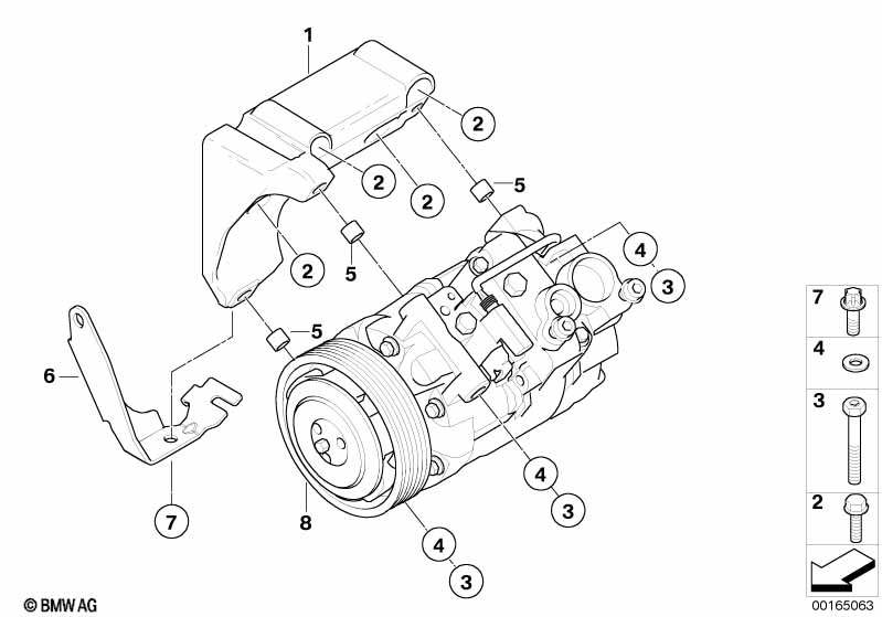 Airco-compressor/aanbouwdelen