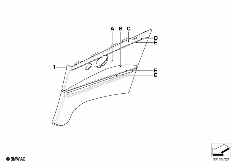 Individual zijbekleding deelleer