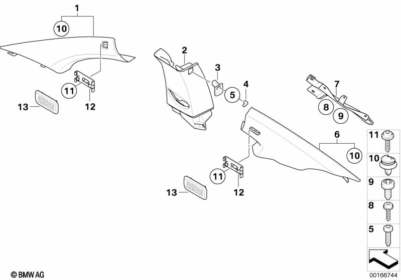 Bekleding A- / B- / C-Kolom