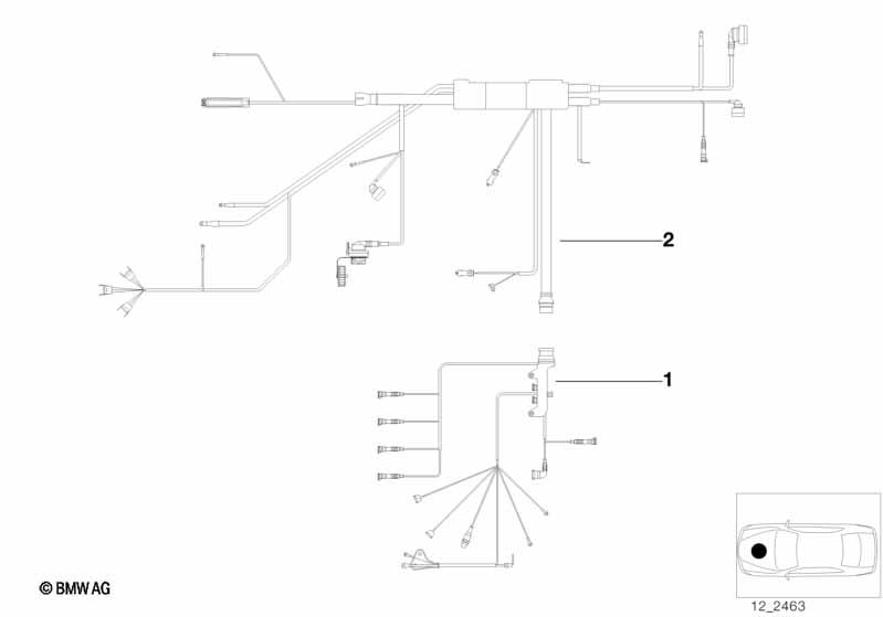 Kabelboom motor