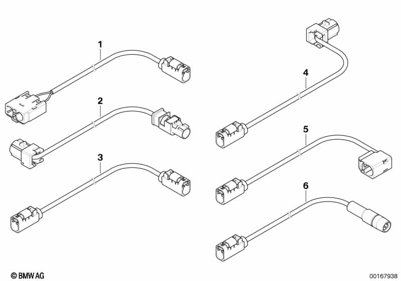 Universal antennekabel