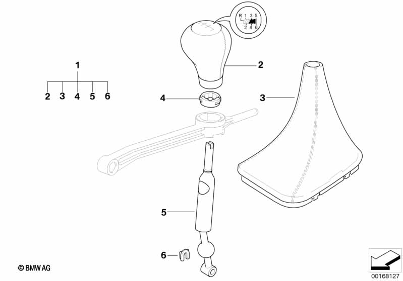 BMW Performance schakeling mech. transm.