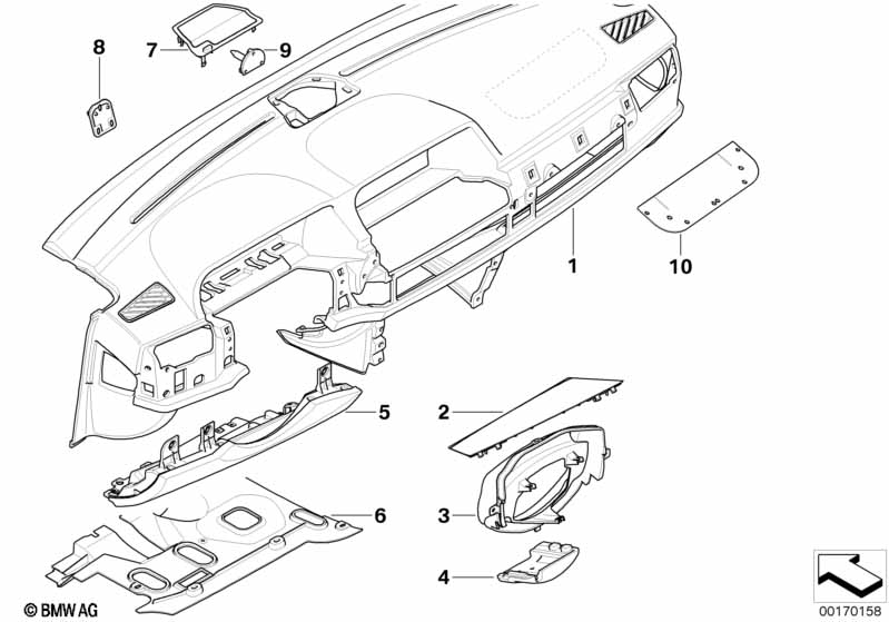 Bekleding instrumentenpaneel