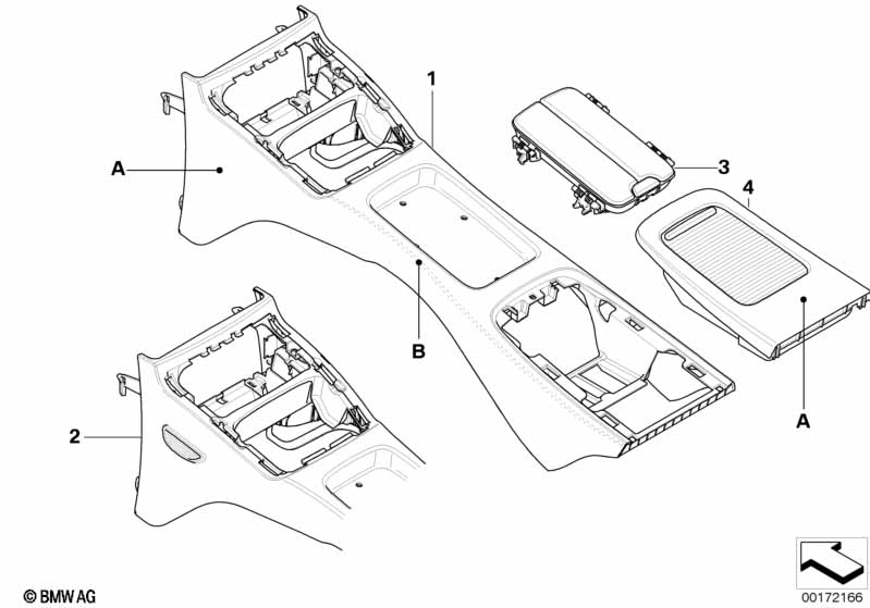 Individual-console achter