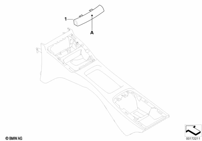 Individual-afdekking achterconsole