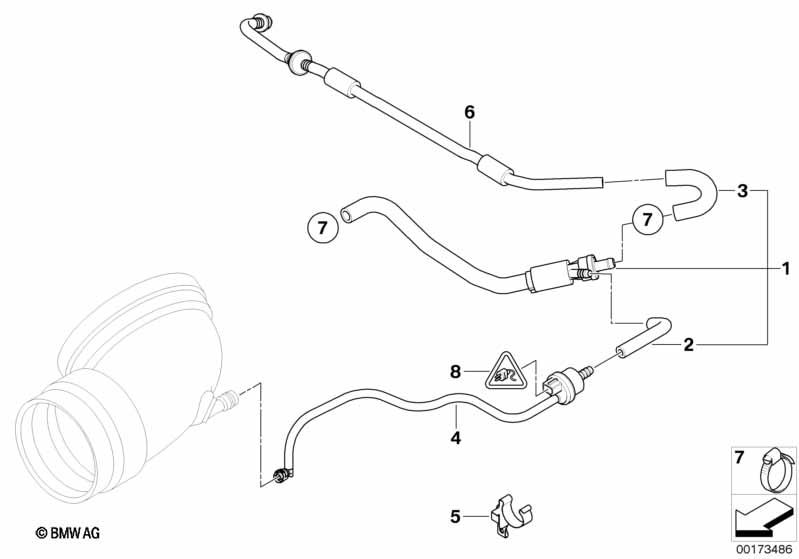 Onderdrukbesturing-motor