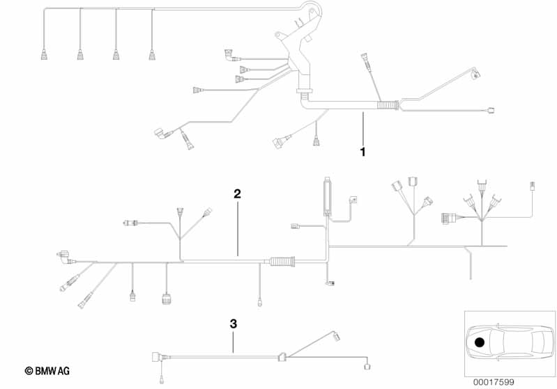 Kabelboom motor