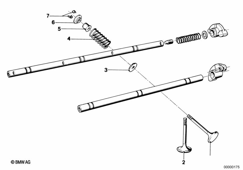 Klepbediening-tuimelaar/ventiel