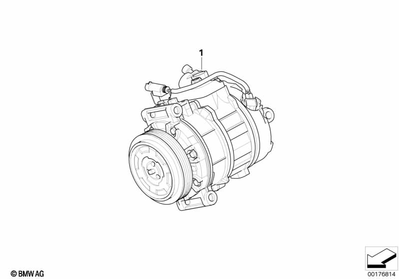 Compressor, magnetic clutch