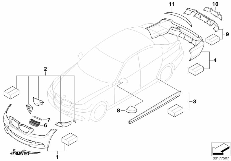 BMW Performance-aerodynamica