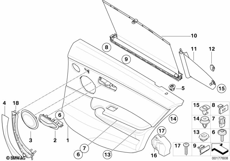 Portierbekleding zonnescherm achter