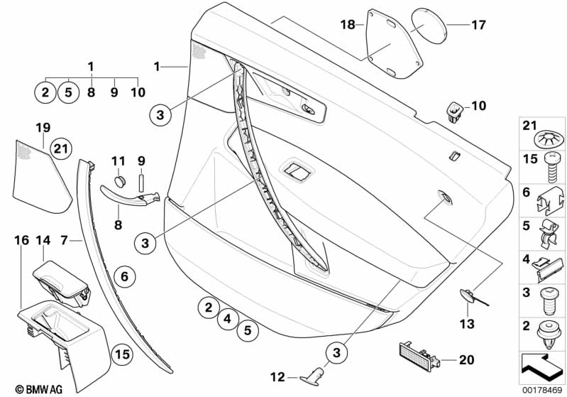 Portierbekleding achter/Zijdenairbag