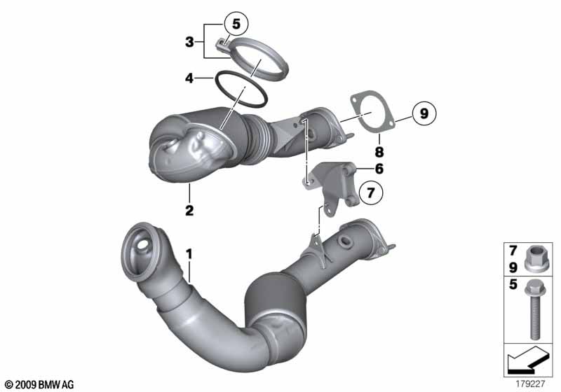 Katalysator dichtst bij motor