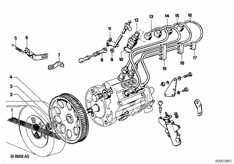 Inspuit-installatie mechanisch