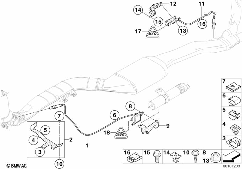 Uitlaatgassensoren / sonde NOX