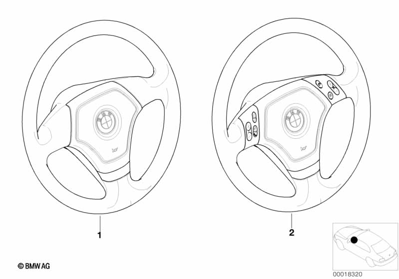 Sportstuurwiel airbag