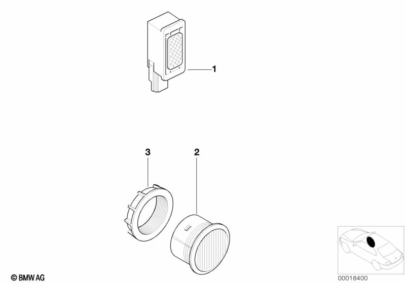 Onderdelen hands-free inrichting