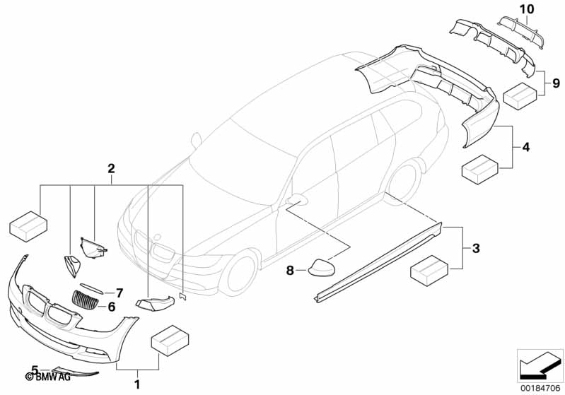 BMW Performance-aerodynamica