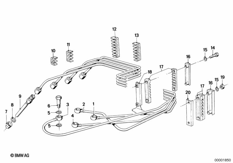 Inspuit-installatie k-jetronic