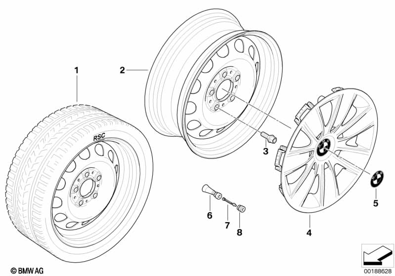 Velg stalen styl.12