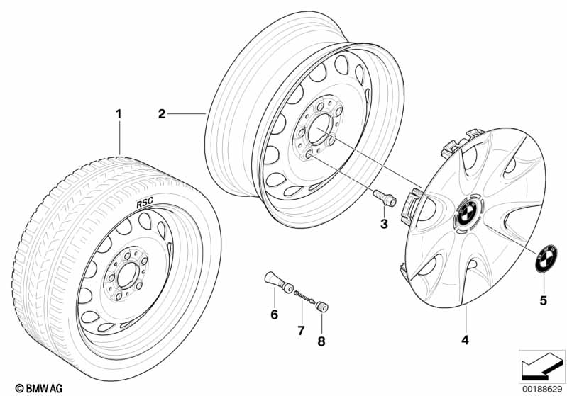 Velg stalen styl.12