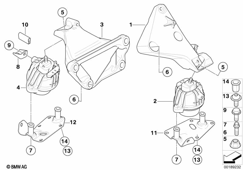 Motorophanging