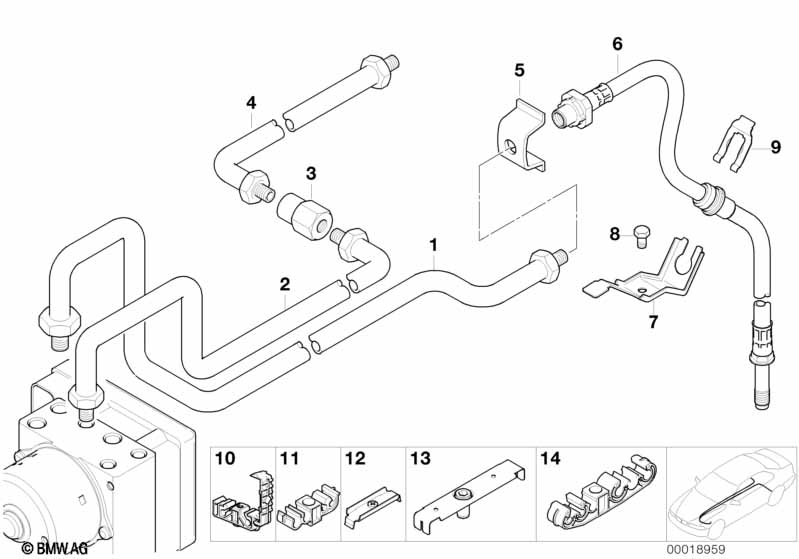 Remleidings achter ABS/ASC+T