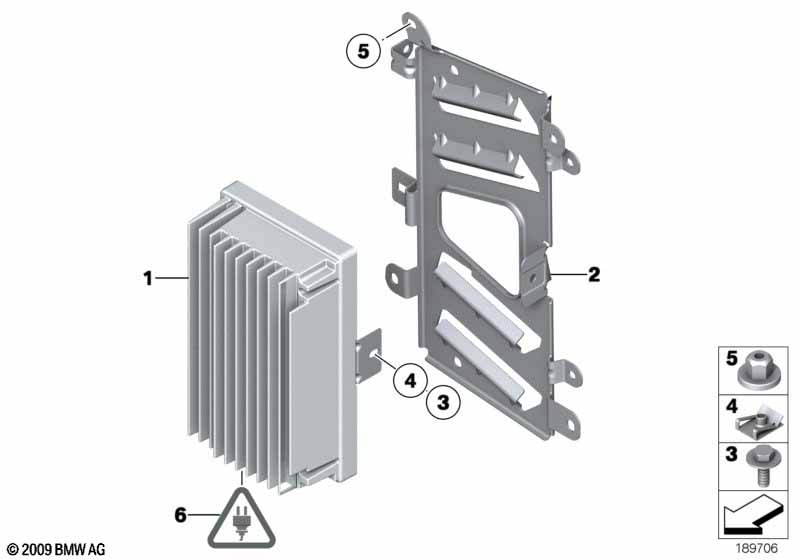 Versterker / Houder hifi-systeem