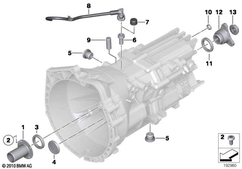 GS6-17BG/DG afdichtingen / aanbouwdelen