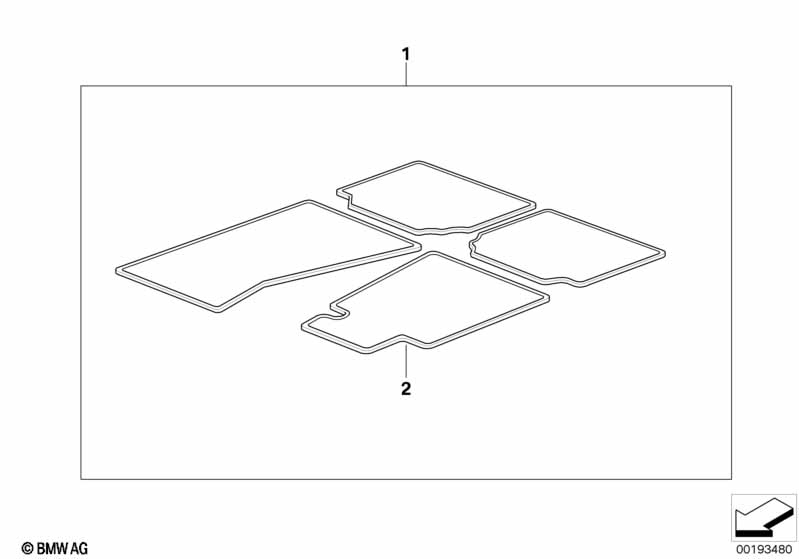 Individual vloermatten met applicatie