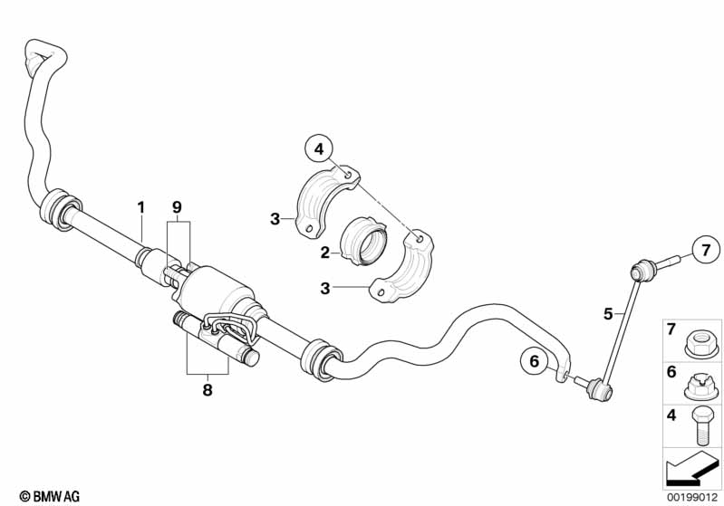 Stabilisator voor/Dynamic Drive