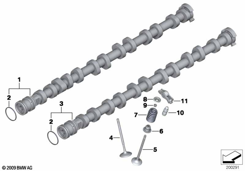 Distributie - nokkenas/ventiel