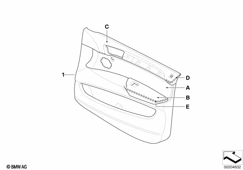 Individualdeurbekleding voor deelleer