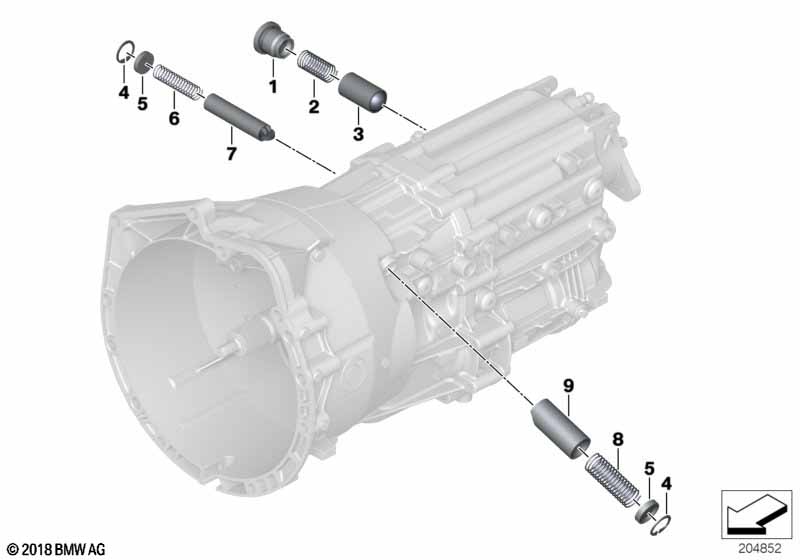 GS6-53BZ/DZ gangwissel onderdelen inner