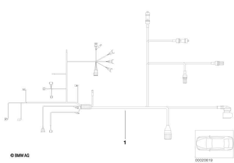 Kabelboom motor transmissiemodule