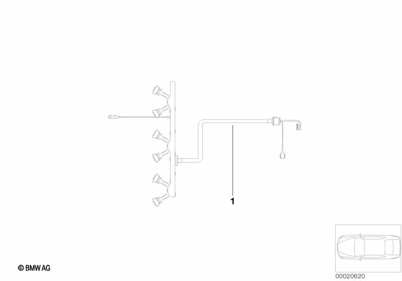 Kabelboom motor verstuivermodule