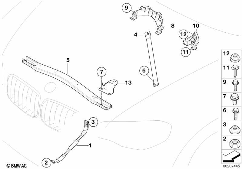 Versterking carrosserie