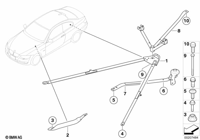 Versterking carrosserie