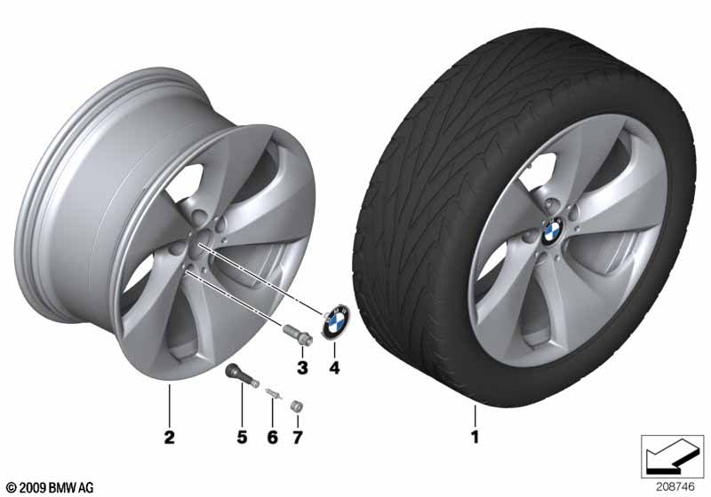 BMW LM velg Streamline 297