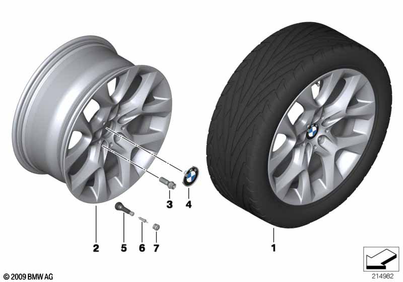 BMW LM velg sterspaak 334