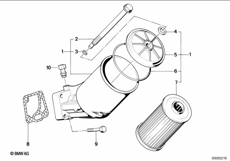 Olievoorziening-Oliefilter