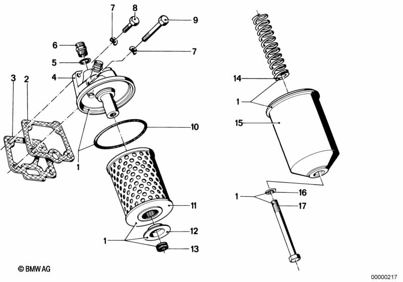 Olievoorziening-Oliefilter