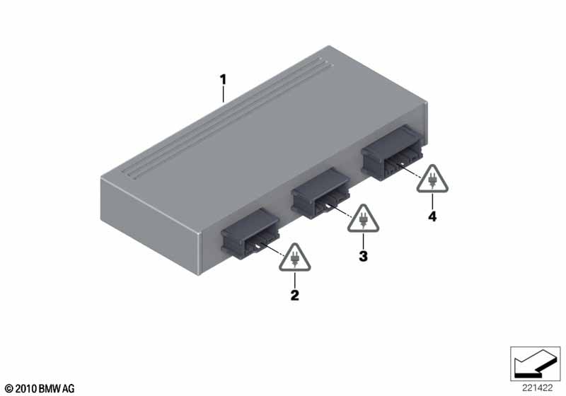 Regeleenheid achterkleplift