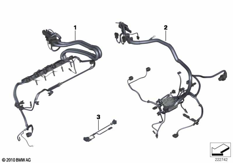 Kabelboom motor