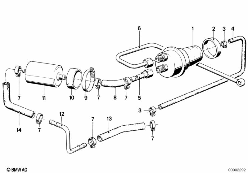 Brandstofvoorziening/filter/reservoir