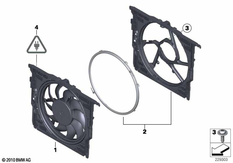 Ventilateurmantel/ventilateur