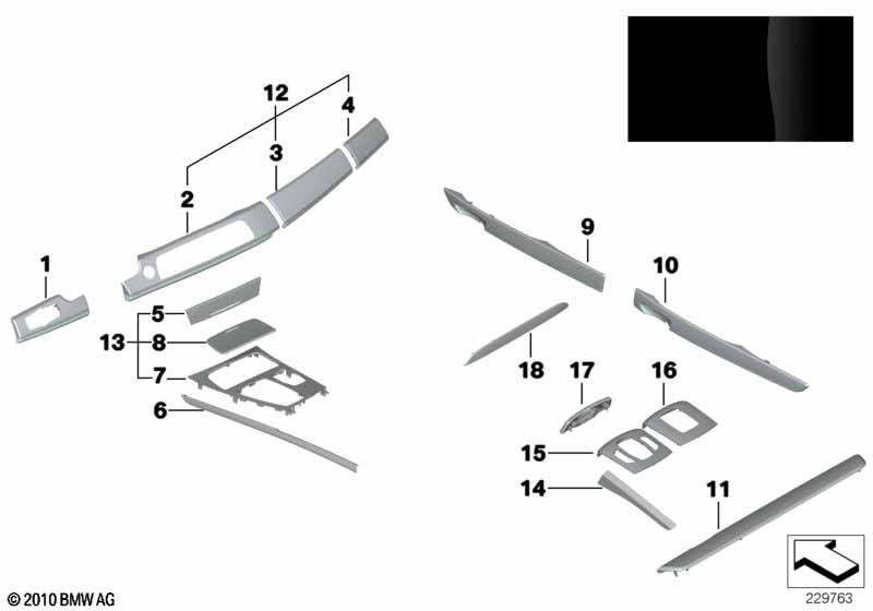 Individualhout Pianolack schwarz