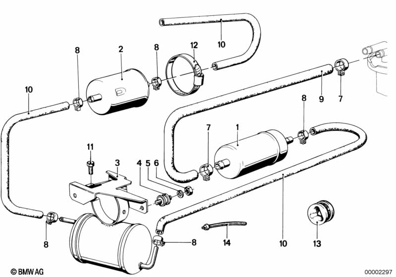 Brandstofpomp/brandstoffilter