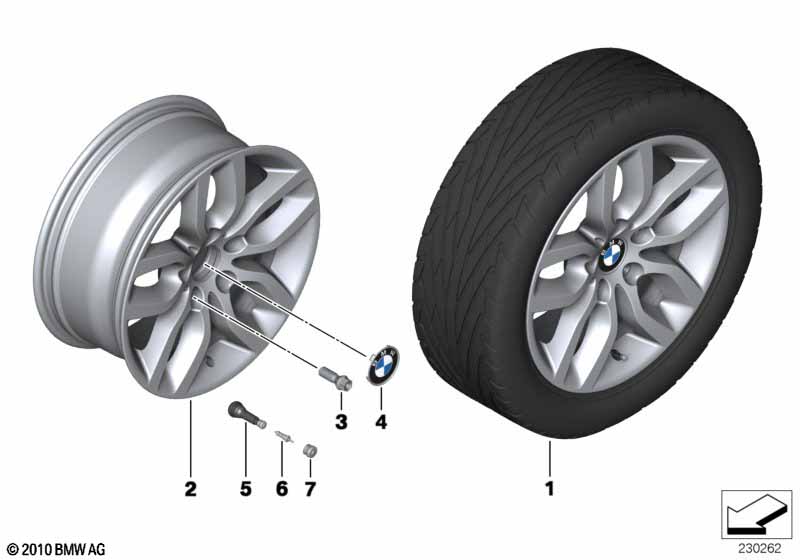 BMW LM velg Y-spaak 305